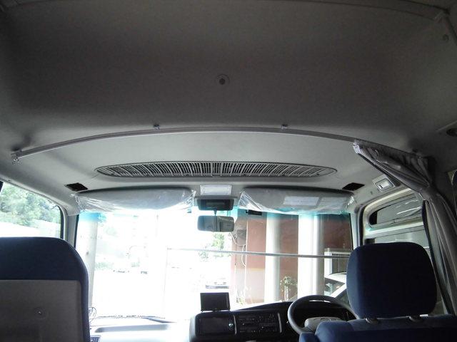 マイクロバス 運転席上 間仕切りカーテン